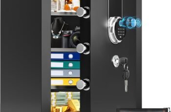 23.62in Tall Biometric Fireproof Safe review