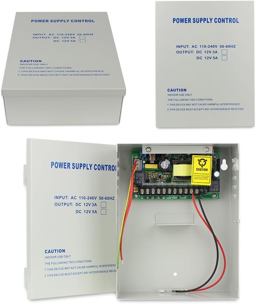 MENGQI-CONTROL Backup Battery Supported Phone APP Remote Open Metal Case Weatherproof Biometric Fingerprint RFID Keypad Access Control System 600LB Magnetic Lock Smart Tuya App Remote PIN Code