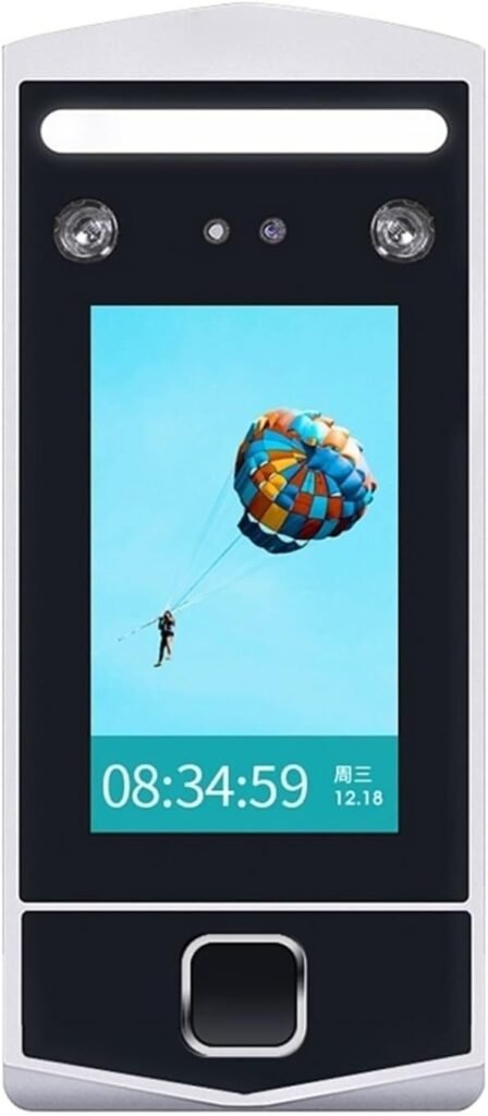 4.3 Inch Face  Fingerprint Time Clock, Biometric Access Control System, Fast Recognition, 500 3000 Capacity, USB TCP/IP, Attendance Machine