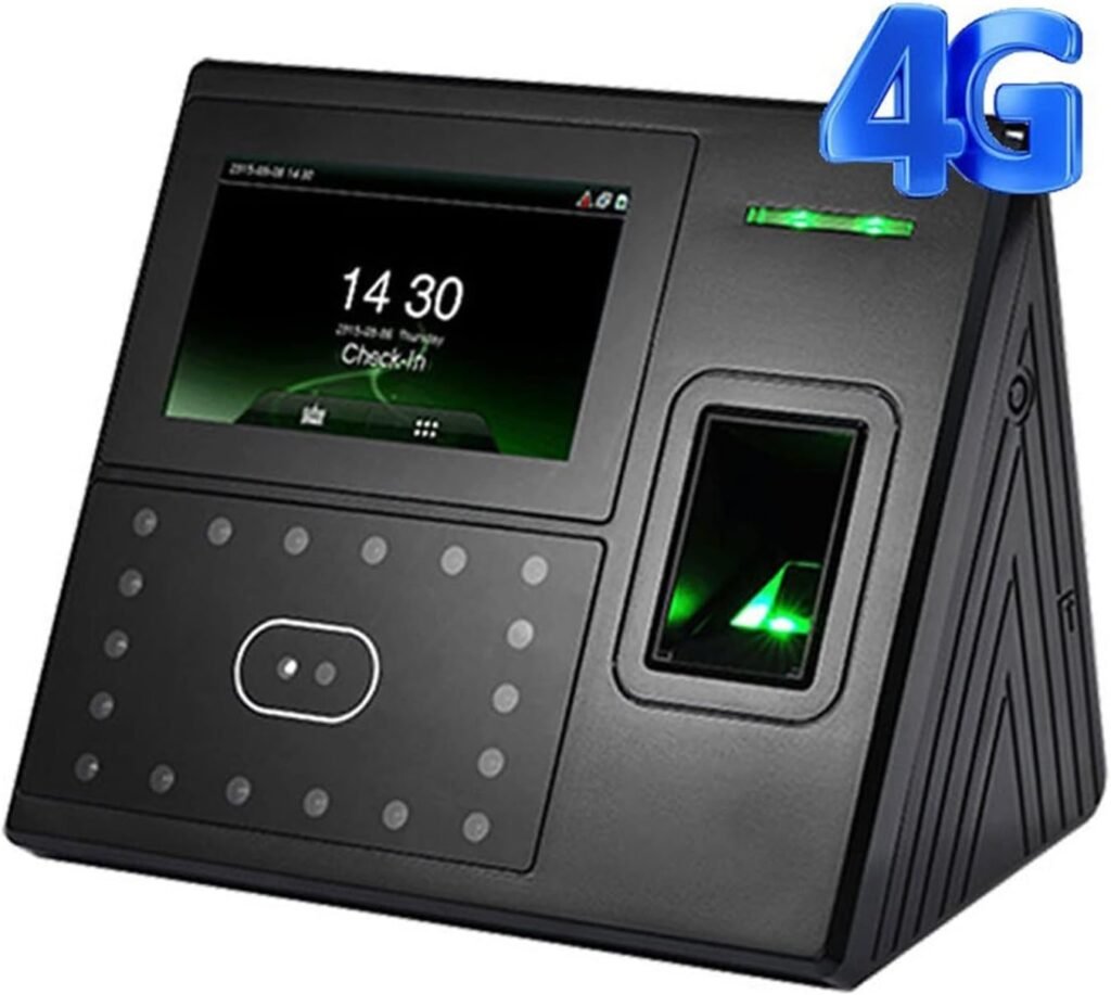 4G GPRS TCP/IP Facial Face Recognition Time Attendance Machine Biometric Fingerprint Door Access Control System,Uface402-4g