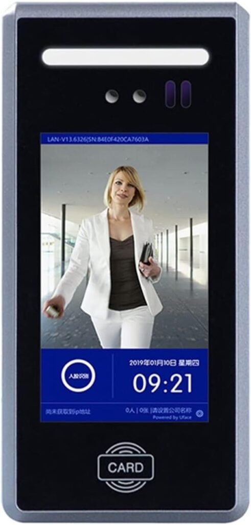 Biometric Employee Attendance Machine 5Inch Outdoor Dynamic Face Time Attendance Facial Access Control System Cloud Supported Free Software MD18 for Small Businesses and, Biometric Employee Attendance Machine 5Inch Outdoor Dynamic Face Time Attendance Facial Access Control System Cloud Supported Free Software MD18 for Small Businesses and,