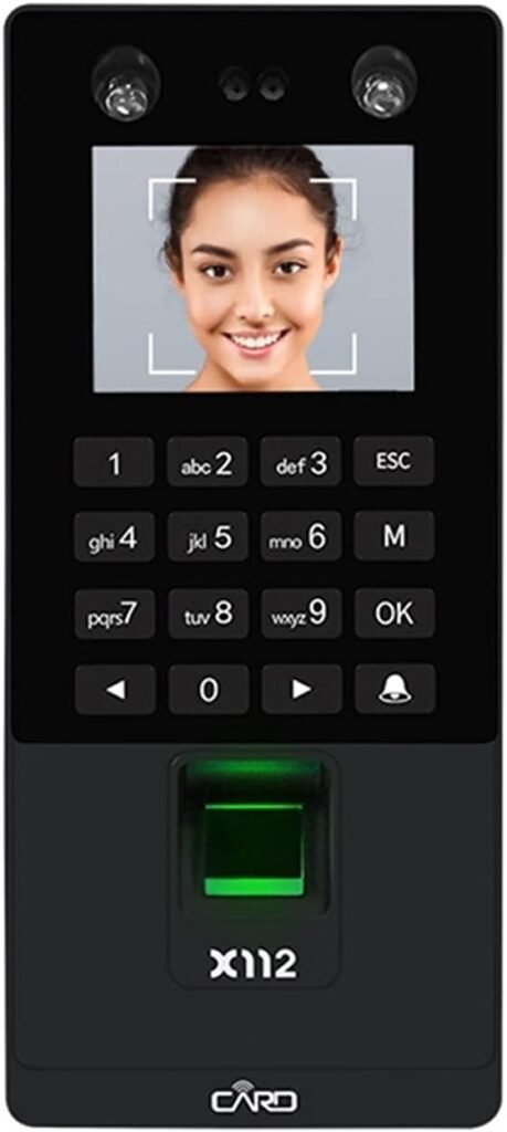 Biometric Facial Access Control System Fingerprint Face Attendance Machine Support Face Password TCP/IP Network,