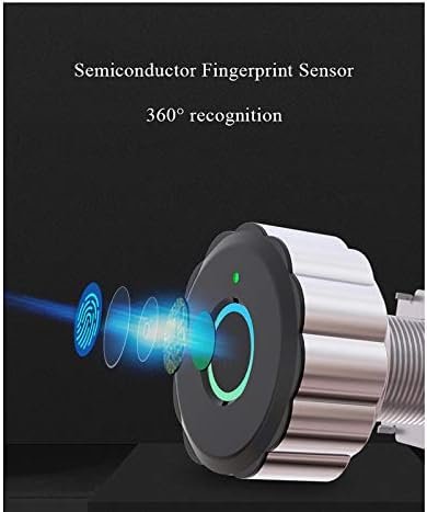 Keyless Mini Fingerprint Cabinet Lock Biometrics Electric Lock for Cabinet Drawer Strongbox Mailbox