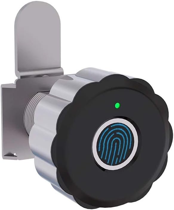 Keyless Mini Fingerprint Cabinet Lock Biometrics Electric Lock for Cabinet Drawer Strongbox Mailbox