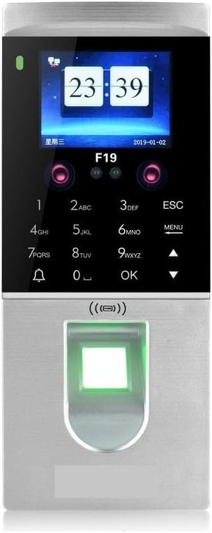 Time Cards Biometric Facial Recognition Fingerprint Recognition Access Control with Palm Recognition Function and Time Attendance for small business