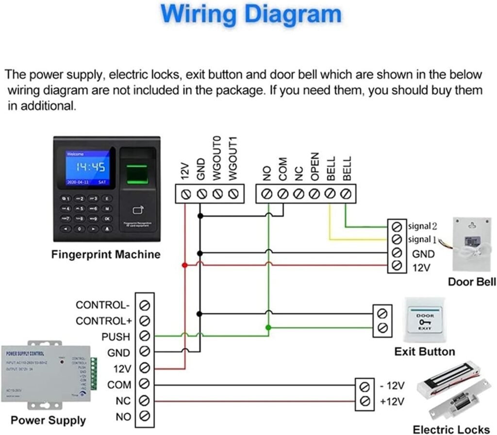 Time Clock Intelligent Biometric Fingerprint Time Attendance Machine Check-in Device Access Control Keypad Key Fobs Office Electronics Products Time Clock Intelligent Biometric Fingerprint Time Attendance Machine Check-in Device Access Control Keypad Key Fobs Office Electronics Products