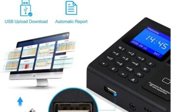 Time Clock Biometric Fingerprint Time Attendance Machine review