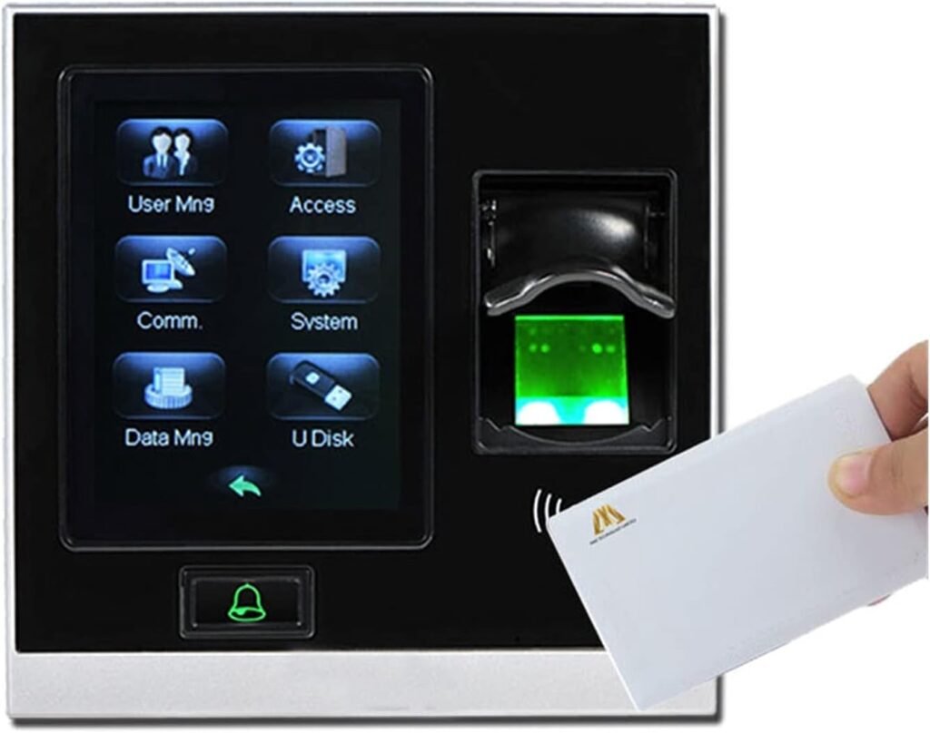 Time Machine TCP/IP USB Biometric Fingerprint Access Control Time Attendance Recorder Standalone Smart Door Control System (Color : SF400 IC) Time Machine TCP/IP USB Biometric Fingerprint Access Control Time Attendance Recorder Standalone Smart Door Control System (Color : SF400 IC)