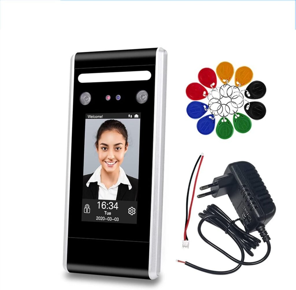 WiFi Dynamic Facial Access Control Time Attendance Machine Biometric IR Face Recognition 125KHz/13.56MHz RFID Keypad TCP/IP/USB(DT60-TOP)