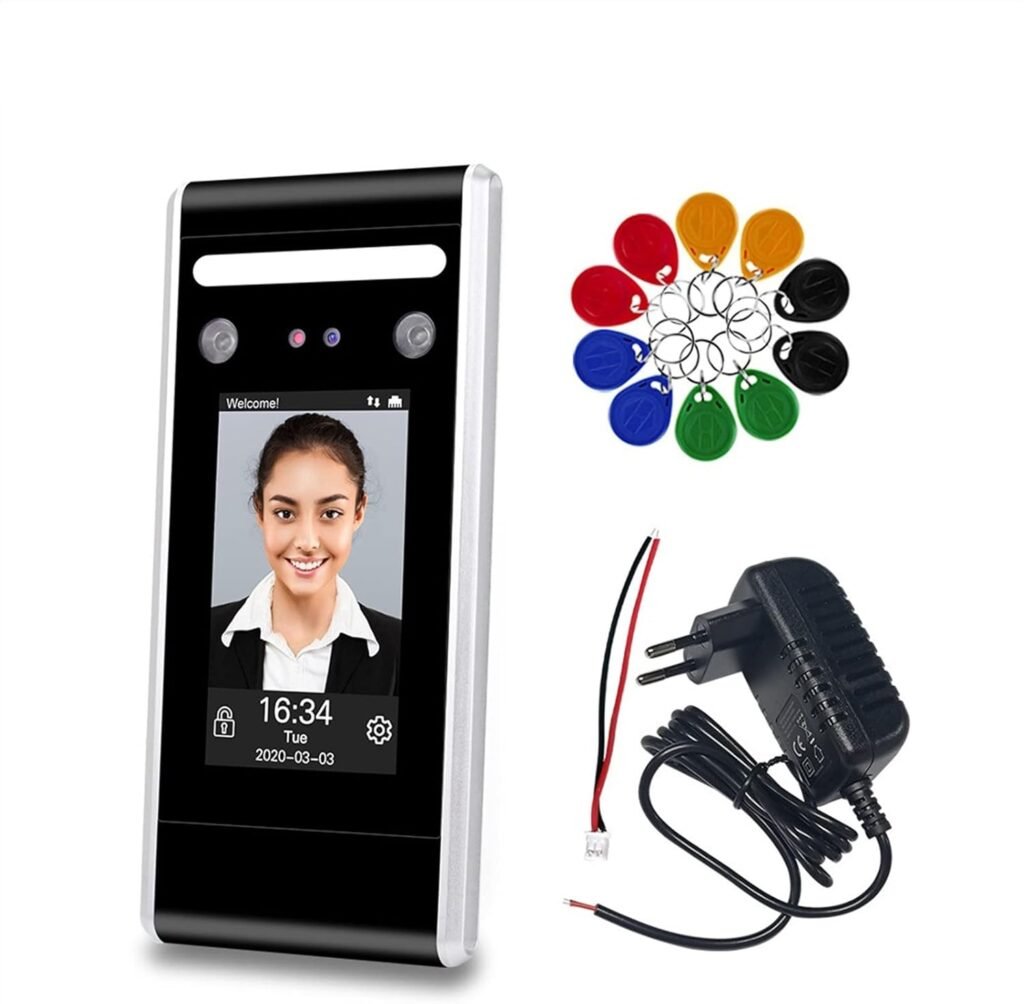WiFi Dynamic Facial Access Control Time Attendance Machine Biometric IR Face Recognition 125KHz/13.56MHz RFID Keypad TCP/IP/USB(DT60-TOP)