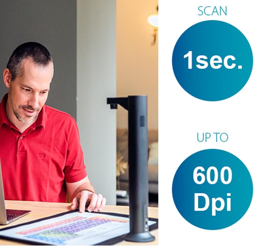 IRIScan Desk Document Scanner, Book Scanner - v7Bus:4K UltraHD,24MP, 600dpi,Portable Scanner,Visualizer,OCR, AI Flattening, Auto Scan, Erase Fingers, Free Readiris PDF Editor Win Mac IRIScan Desk Document Scanner, Book Scanner - v7Bus:4K UltraHD,24MP, 600dpi,Portable Scanner,Visualizer,OCR, AI Flattening, Auto Scan, Erase Fingers, Free Readiris PDF Editor Win Mac