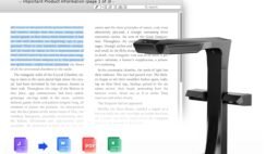 CZUR ET MAX Professional Book Scanner, 38MP Document Camera, Laser Curve-Flatten, USB High Speed Document Scanner, 180+ Languages OCR, Capture A3, Support HDMI, for Windows/MacOS/Linux