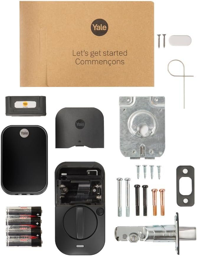 Yale Assure Lock Touch Deadbolt, Oil Rubbed Bronze Smart Keyless Entry Door Lock with Wi-Fi Connected Touch Keypad and Fingerprint Scanner, YRD450-F-WF1-0BP