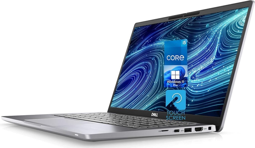 Dell Latitude Business Laptop FHD Touch-Screen, i5-1145G7, 16GB RAM, 1TB NVMe SSD, Webcam, AX Wi-Fi, SD Card/Fingerprint Reader, Backlit, HDMI, Thunderbolt - Windows Pro (Renewed)