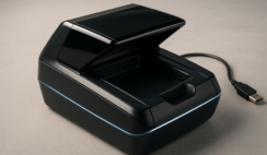 DESKO ICON Scanner, OCR Document Scanner, ID Card & Passport Scanner, USB Connectivity