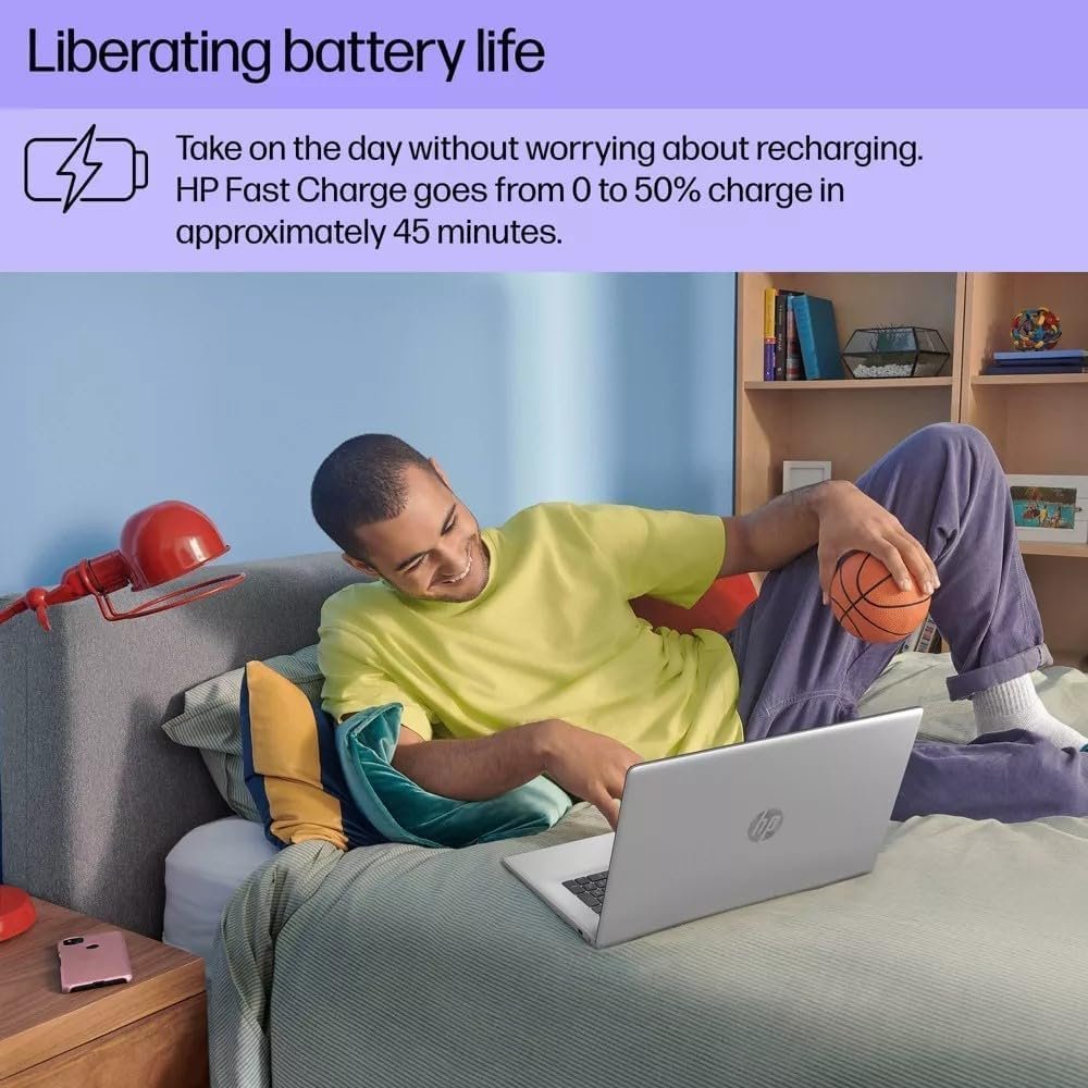 HP Ultralight 15.6 inch Laptop • 16GB RAM • 2TB PCIe SSD • Intel Core 8-Cores i3-N305 CPU • FHD (1920 x 1080) Display • Fast Wi-Fi • Fingerprint Reader • AI Noise Removal • Win • WOWPC