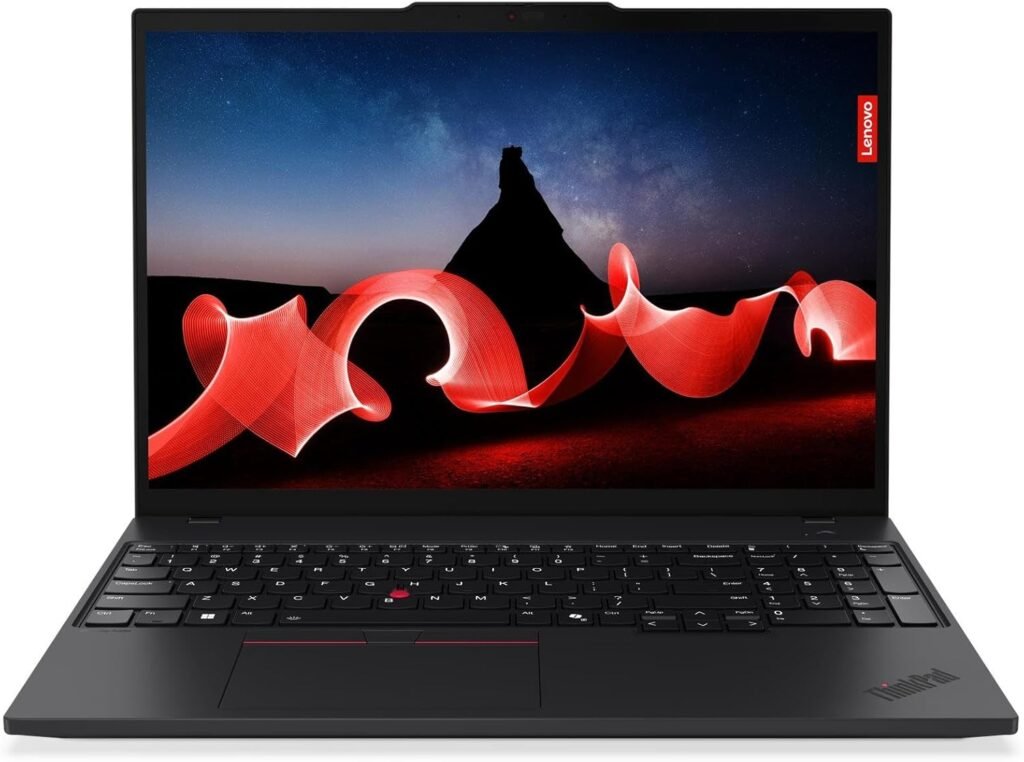 Lenovo Business Laptop - 1920x1200 Touchscreen 60Hz - 12-Core Intel Ultra 165U vPRO - 32GB DDR5 SDRAM - 2TB SSD - Thunderbolt - Wi-Fi 6E - Fingerprint Reader - 5.0MP Camera - W10P - Black