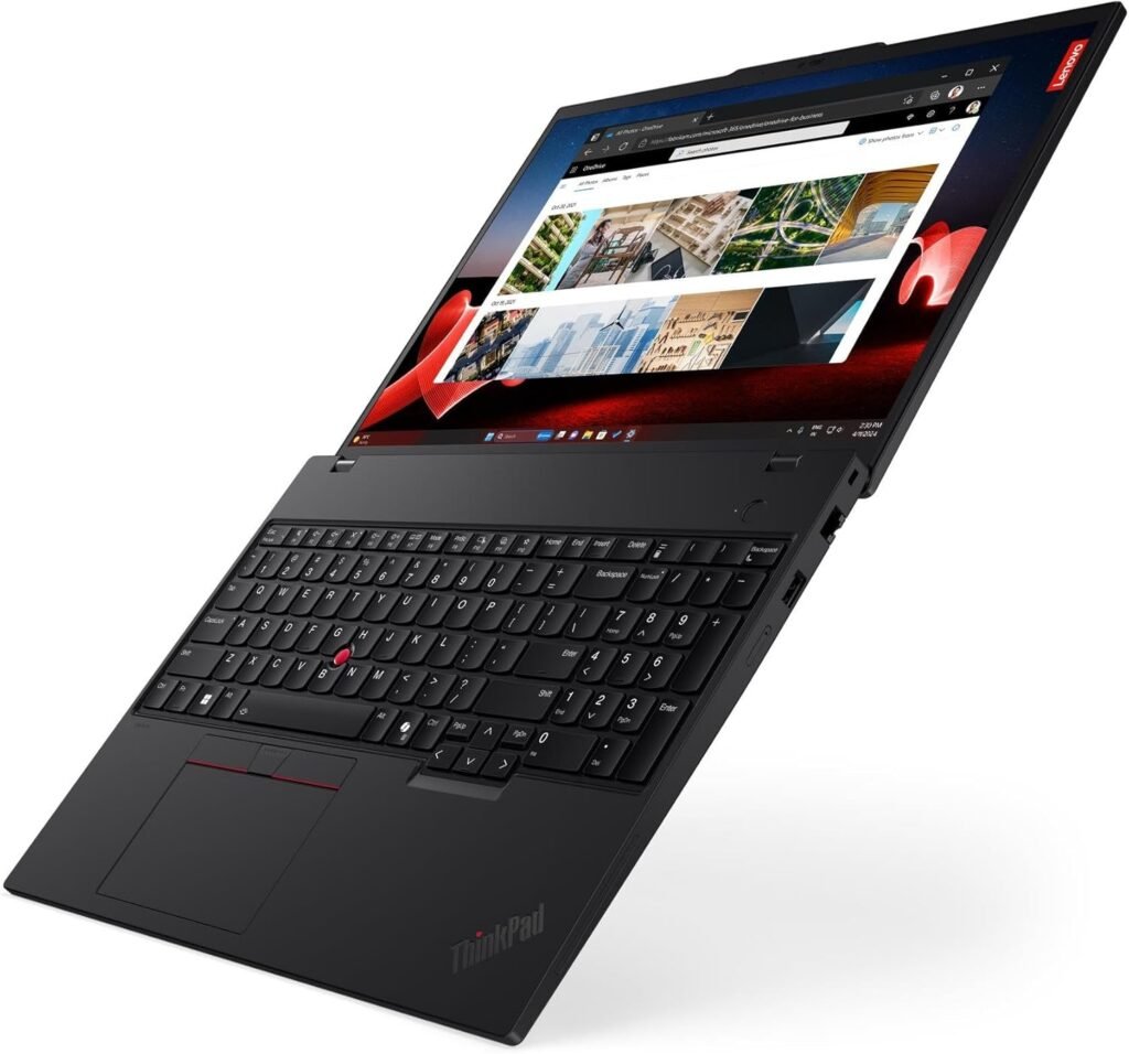 Lenovo Business Laptop - 1920x1200 Touchscreen 60Hz - 12-Core Intel Ultra 165U vPRO - 32GB DDR5 SDRAM - 2TB SSD - Thunderbolt - Wi-Fi 6E - Fingerprint Reader - 5.0MP Camera - W10P - Black
