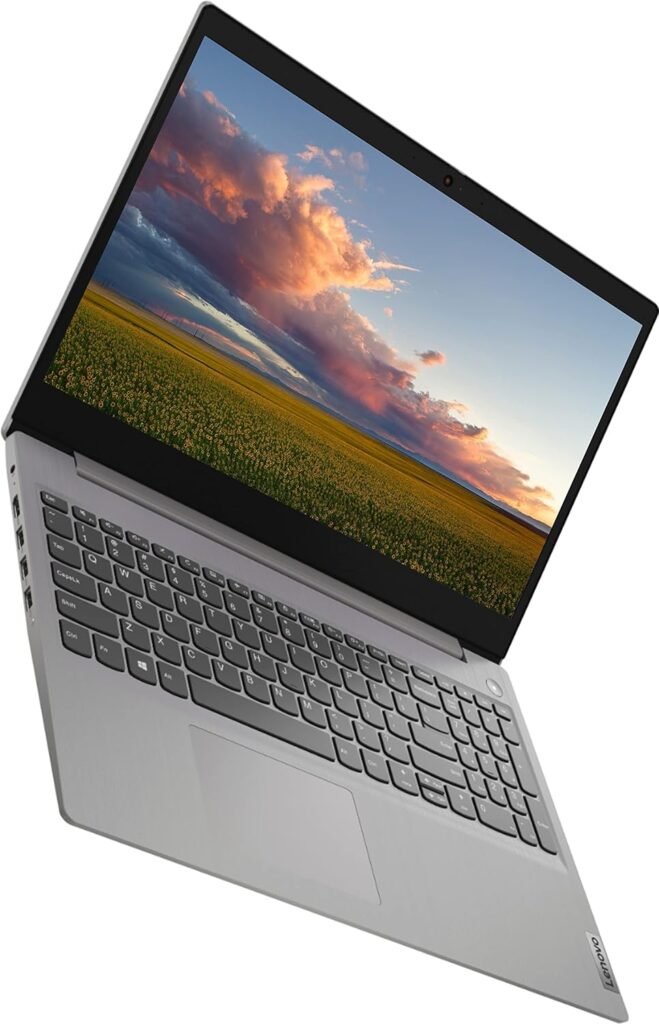 Lenovo Ideapad Laptop, 15.6 FHD Display, 11th Gen Intel Core i3-1115G4, 12GB RAM, 1TB PCIe SSD, Webcam, HDMI, Wi-Fi, Fingerprint Reader, Bluetooth, Windows Home, Platinum Grey