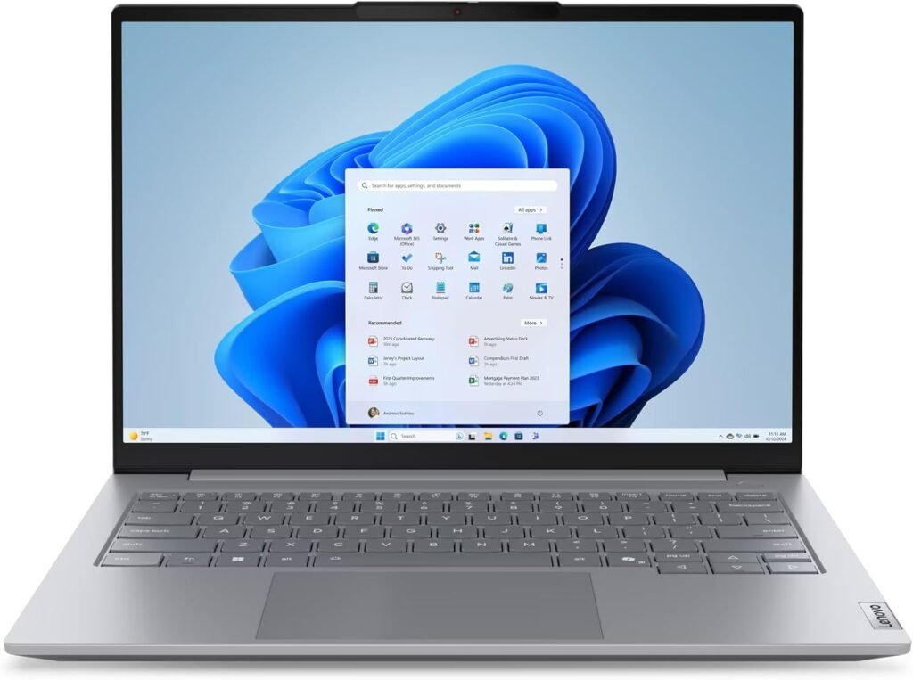 Lenovo ThinkBook G8 IRL Business Laptop 2025, WUXGA IPS Touchscreen, Intel 240H 10-Core, 64GB DDR5 8TB SSD, Backlit KB, Thunderbolt 4, Fingerprint Reader, Wi-Fi 6, Win10 Pro, COU 32GB USB