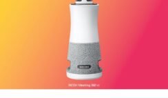 RICOH Meeting 360-360° Conference Room Camera – AI-Powered – Active Speaker Focus – USB-C Bus Powered – Zoom Certified – Works with Microsoft Teams, Google Meet, Cisco Webex