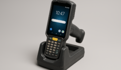 Zebra MC3300 Android Pistol Grip Mobile Computer, 2D/1D Barcode Scanner, Charger Included (Renewed)