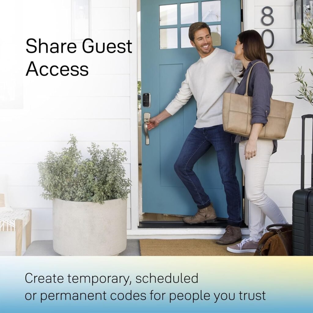 Yale Assure Lock Touch Deadbolt, Oil Rubbed Bronze Key-Free Smart Entry Door Lock with Wi-Fi Connected Touchscreen Keypad and Fingerprint Scanner for Code Entry and Remote Access, YRD430-F-WF1-0BP