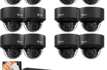 Anpviz 4K 16CH Black Dome PoE Security Camera System Review