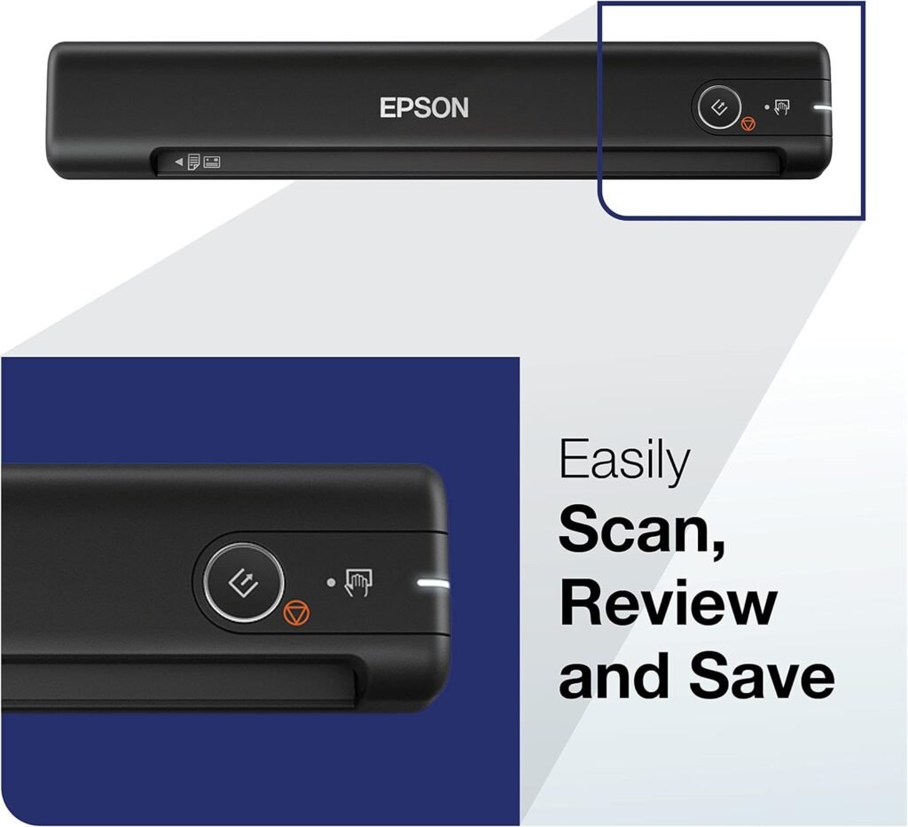 Epson Workforce ES-50 Compact & Lightweight Mobile Document Scanner review