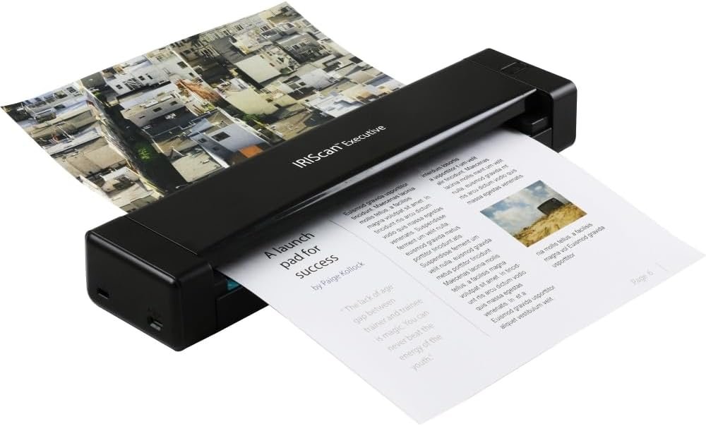 https://www.amazon.com/dp/B01K2UMP3M - IRISCan Executive Duplex Portable Mobile Document & Receipts Portable Color Scanner USB Powered, 1Click Scan to PDF, Full