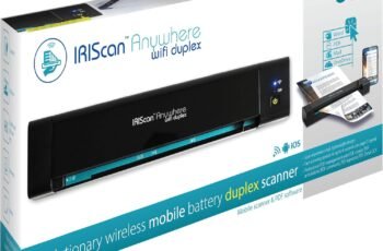 IRIScan Anywhere Duplex Wireless mobile document scanner v6Pro :scanners for computers battery|15PPM|WIFI|battery|PDF editor|USB powered|document scanner|scan to Word, PDF, XLS|Receipt scanner|Win Mac review