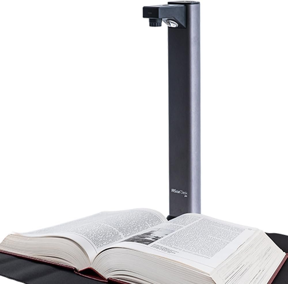 https://www.amazon.com/dp/B0D7BTWNF2 - IRIScan Desk Pro 18MP 4K Book and Document Scanner Black with OCR, AI Auto-Flattening and Finger Erasing, Compatible with Windows and Mac, Readiris PDF Included review