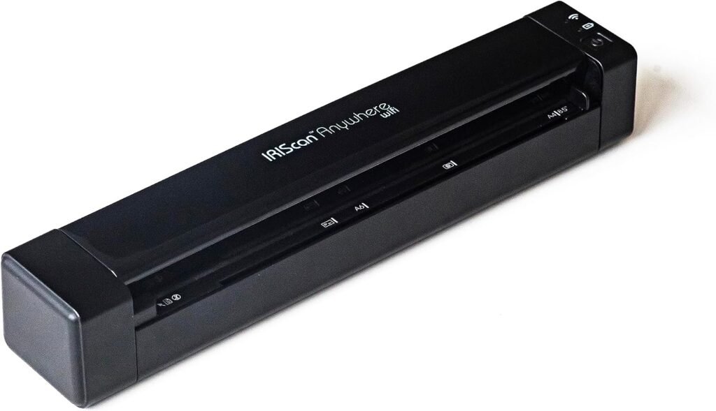 IRIScan Anywhere Black Portable WiFi Simplex Document Scanner with OCR, PPM Battery-Powered Scanner for Windows, Mac, iOS and Android, Readiris PDF Included review