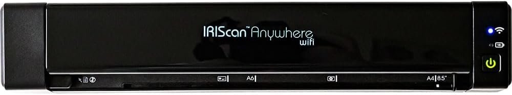 IRIScan Anywhere Black Portable WiFi Simplex Document Scanner with OCR, PPM Battery-Powered Scanner for Windows, Mac, iOS and Android, Readiris PDF Included review