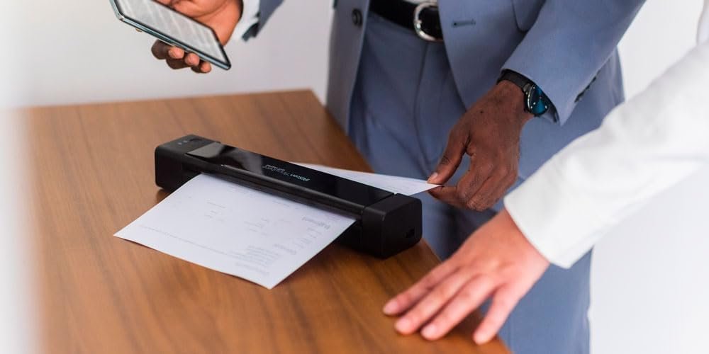 IRIScan Anywhere Duplex Wireless mobile document scanner v6Pro:scanners for computers battery|15PPM|WIFI|battery|PDF