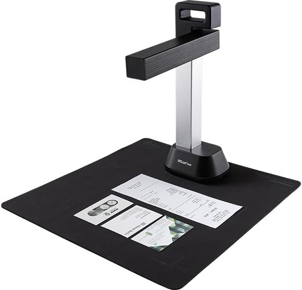 IRIScan Desk 8MP A4 Book and Document Scanner Grey with OCR, AI Auto-Flattening and Finger Erasing, Compatible with Windows and Mac, Readiris PDF Included review