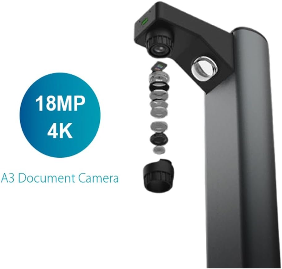 IRIScan Desk Pro 18MP 4K Book and Document Scanner Black with OCR, AI Auto-Flattening and Finger Erasing, Compatible with Windows and Mac, Readiris PDF Included review