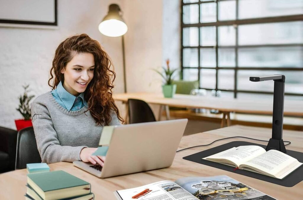 IRIScan Desk Pro: Scanner for Laptop & Document I a3 Scanner I Library Scanner I Free PDF Editor I Portable Scanner I Book
