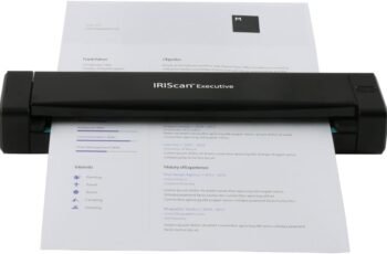 IRISCan Executive 4 Duplex Portable Mobile Document & Receipts Portable Color Scanner USB Powered, 1Click Scan to PDF, Full OCR 138 Languages, Scan to PDF/Word/XLS/JPG/Cloud/,Business Cards & Receipts review