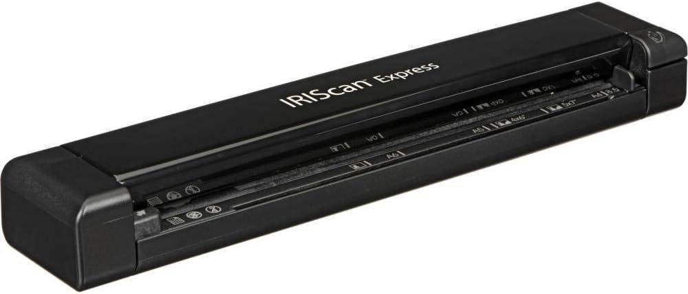 IRIScan Express 4-Portable Scanner 8PPM simplex, USB, Document Scanner, 8PPM, Receipt Scanner, Full OCR Readiris, Windows Black review