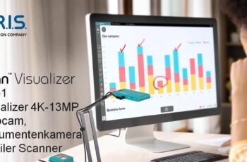 IRIScan Visualizer 7 Grey 4K 13MP USB Document Camera for Teaching and Distance Learning, Portable A3 Scanner for Windows and Mac review